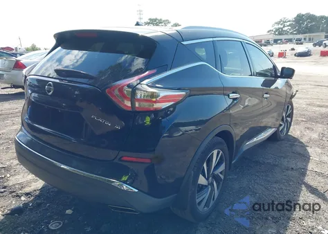 2015 Nissan Murano Platinum z USA, uszkodzony, nr VIN 5N1AZ2MG1FN255731